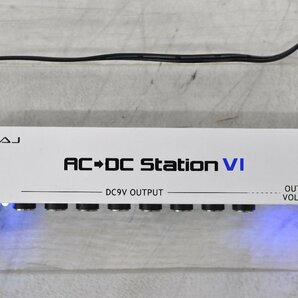 Σ1708 中古品 CAJ AC→DC Station VI カスタムオーディオジャパン エフェクター用パワーサプライの画像3