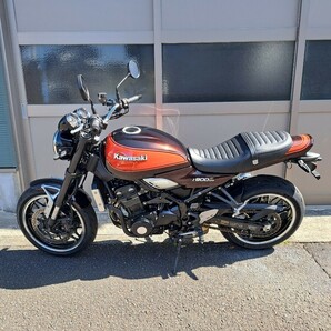 Z900rs 火の玉カラー 低走行2960km 書類あり エンジン不動 部品取り等に カワサキの画像3