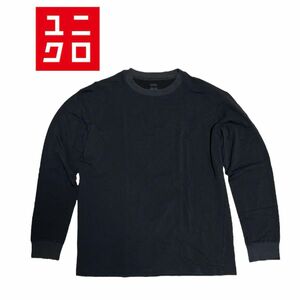 UNIQLO U　ヒートテック　コットン　クルーネックT　L