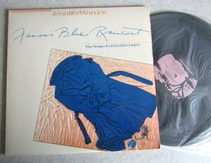 【LP】Jennifer Warnes / Famous Blue Raincoat / The Songs Of Leonard Cohe