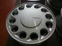 NISSAN(日産) S13シルビア純正♪15×6J PCD114.3 4H +40 ハブ66♪S13シルビアに♪ホイールのみ4本♪店頭受取歓迎♪R602W157_画像8