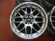 BBS RS-GT RS904H ビービーエス♪18×8.5J PCD114.3 5H +30 ハブ60♪トヨタ専用ハブリング付き リム磨き品 クラウン,マジェスタ♪R603W36_画像2