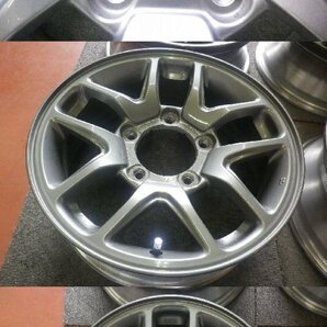 スズキ SUZUKI ジムニー JIMNY JB64 純正♪16×5.5J/PCD139.7/5H/+22/ハブ108♪ジムニーに!店頭受け取り歓迎♪ホイール4本販売♪R603W50の画像2