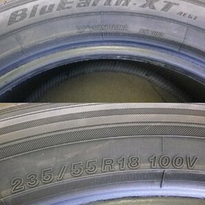 ヨコハマ Blue Earth-XT（ブルーアース-XT）AE61♪235/55R18 100V♪2021年製♪タイヤのみ４本♪店頭受け取り歓迎♪R511T31の画像5