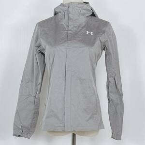 Z1352 Under Armor lady's nylon jacket running wear sport wear 80 size sporty all-purpose simple USED old clothes 