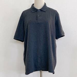 Z1538 美品 UNIQLO ユニクロ メンズ 半袖 コットン ポロシャツ ストレッチ生地 XLサイズ スポーティー 万能 カジュアルスタイル USED 古着