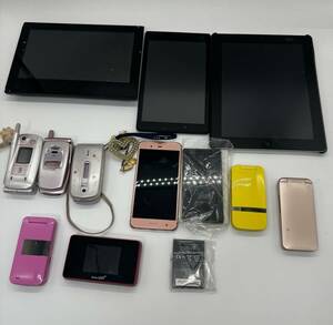 ガラケー　スマホ　タブレット　Wi-Fiなどジャンク品12点セット