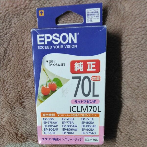 インクカートリッジ ライトマゼンタ EPSON、ICLM70L