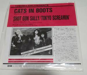 ジャパメタ/聖飢魔Ⅱ■CATS IN BOOTS■ 7inch「shot gun sally」HR/HM ヘヴィメタル