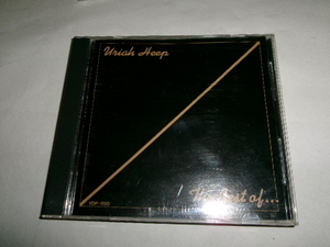 Uriah Heep ■Japanese 80SCD「The Best Of 」 旧規格 ユーライア・ヒープ /ベスト・オブ・ユーライア・ヒープ VDP-1150ハードロック