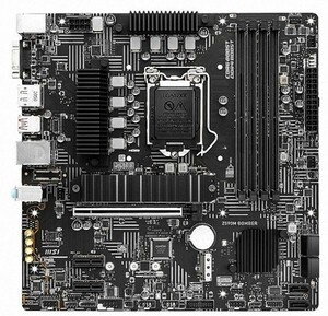 MSI Z590M BOMBER LGA1200 Intel Z590 M.2 DDR4 Micro ATX Motherboard