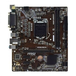 MSI H310M PRO-VL PLUS Intel 8/9th LGA 1151 Micro ATX Motherboard