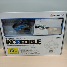 y030801e G-FORCE INCREDIBLE (Blue) MODE1 RTFセット(GB141) ラジコン_画像1