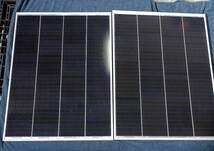 y030703e GWSOLAR 110W ×2枚組 太陽光パネル 全並列 ソーラーパネル 12Vシステム充電・蓄電対応　コンパクトサイズ GW-110B 2p/s_画像2