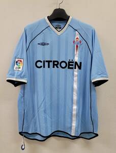 01-02 セルタ・デ・ビーゴ(H)Celta Vigo S/S No.10 Mostovoi Player Issue ♯10 モストボイ 選手用半袖 XL