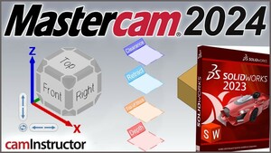 SOLIDWORKS Premium 2023 ＋ MasterCam 2024 Windows ダウンロード永久版