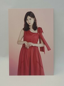 生田絵梨花　ポストカード　「乃木坂46 2020年度壁掛けカレンダーA」 乃木坂46オフィシャルウェブショップ期間限定先行予約特典　グッズ