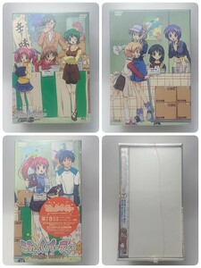 新品!　こみっくパーティー 第７巻 収納BOX箱付き　アニメ DVD 封入特典　キャラクター・カードセット２枚付き？ 当時物 グッズ ボックス