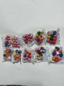 かんしゃく玉　クラッカーボール　箱無し　駄菓子屋　爆竹　2B弾仲間　花火　希少品　10袋　100個　新品未開封！