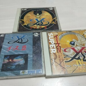 PCエンジン イース I・ II  III Ⅳ セット CD-ROM   の画像1