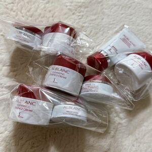 ALBLANC クレンジングエッセンスクリーム Nクリームd 美白マッサージパックg サンプル 試供品