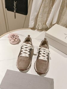 ブルネロクチネリ　BRUNELLO CUCINELLI レディース　スニーカー　レザー　スエード　35-42　サイズ選択可能