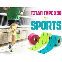 ★イエロー★ ファイテン(phiten) チタンテープX30 伸縮タイプ スポーツ 5.0cmX4.5m_画像5