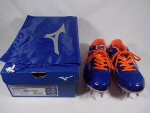  Mizuno (U1GA183005) new goods 24.5cm land spike Brave wing 3 blue 