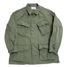 希少 米軍実物【70s ビンテージ USARMY ジャングルファティーグ ジャケット リップストップ SMALL SHORT 】S-S アメリカ USA ARMY ナム戦_画像1