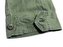 希少 米軍実物【70s ビンテージ USARMY ジャングルファティーグ ジャケット リップストップ SMALL SHORT 】S-S アメリカ USA ARMY ナム戦_画像8