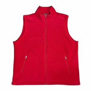 Редкий [Y2K Vintage Lands End End End Fleeme Best Red XL] Outdoor 90S