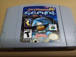 海外N64ソフト「Jet Force Gemini（スターツインズ）/ 北米版 訳あり」即決
