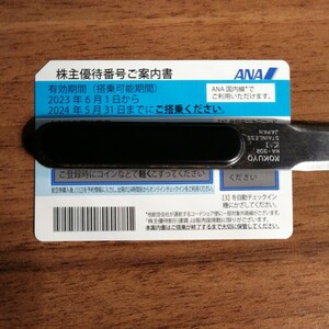 【即日通知・コード通知送料無料】ANA 全日空 株主優待券 1枚/2枚/3枚/4枚/5枚/6枚/7枚/8枚/9枚 搭乗期限24年5月末まで 発送も可