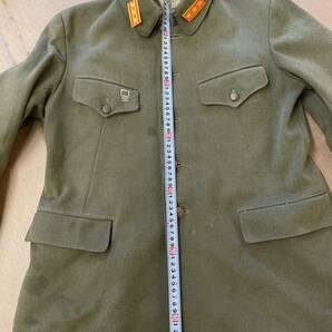  旧日本軍 大日本帝国 陸軍 将校 軍服 上衣 上着 襟章 號 制服 ミリタリーの画像6