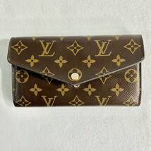 【訳あり】Louis Vuitton ルイヴィトン 長財布 モノグラム PVC 総柄_画像1