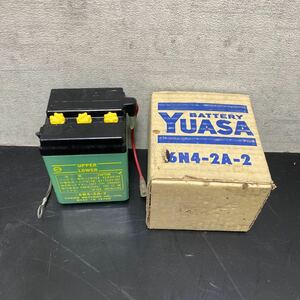  Yuasa battery 6N4-2A-2 6v 4ah that time thing made in Japan YUASA