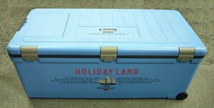 *SHINWAsinwa cooler-box HOLIDAY LAND[800]80L USED товар *