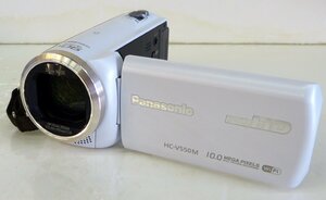 ☆Panasonic パナソニック デジタルハイビジョンビデオカメラ【HC-V550M】ホワイト 2014年製 USED品☆