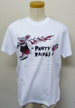 ☆保管品!Tシャツ ODDROD PANTY RAID'63 Sサイズ ホワイト☆　_画像1