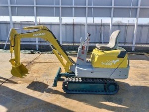 Yanmar B08 Mini油圧ショベル SCOPPY 農業 耕作 畑 工事 Mini Excavator Miniショベル YANMAR 中古