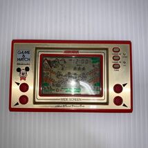 任天堂 Game & Watch ゲーム&ウォッチ ミッキーマウス 動作確認済み_画像1