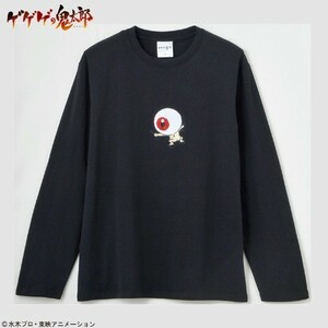 即決 ゲゲゲの鬼太郎 目玉おやじ メンズロングスリーブTシャツ【LL】新品タグ付き 水木しげる ロンT 長袖Tシャツ 2L