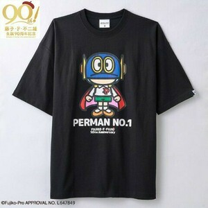 即決 パーマン メンズTシャツ【L】新品タグ付き 藤子・F・不二雄 藤子不二雄 90周年 藤本弘