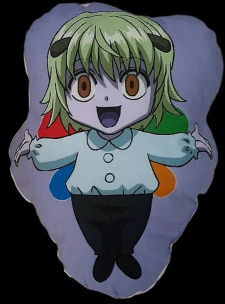 即決 HUNTER×HUNTER ダイカットクッション 40×50 新品タグ付き シャウアプフ モントゥトゥユピー ハンター×ハンター ハンターハンター