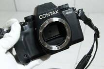 希少 CONTAX コンタックス Aria フィルムカメラ ボディ ブラックカラー_画像2