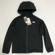 未使用 タグ付 THE NORTH FACE Sunshade Full Zip Hoodie ブラック Mサイズ ノースフェイス サンシェイドフルジップフーディ NPW22230_画像1