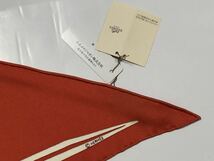 未使用 タグ付 HERMES スカーフ ポワントゥ Caleche Elastique エルメス ヒルトンプラザ 箱 カレーシュ エラスティック トライアングル_画像6