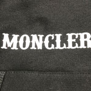 未使用 タグ付 MONCLER EMBROIDERED HOODIE ブラック フード パーカー 7 モンクレール フラグメント ヒロシフジワラ モンクレール ジャパンの画像4