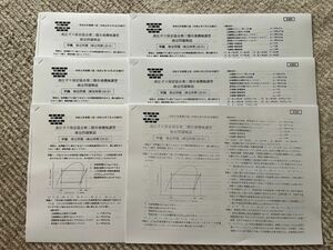 【令和1年度第1回目〜3年度第２回目までの計6回分のみ】第二種冷凍機械責任者 講習 検定 過去問 解答付 冷凍機械講習 検定問題