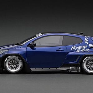 [WEB限定] 1/18 IG2903 PANDEM GR YARIS (4BA) Blue Metallic 車両のみ ignition model イグニッションモデル Toyota ヤリス WRC パンデム の画像4